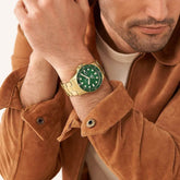 Fossil Fossil Blue Gold Watch FS5950